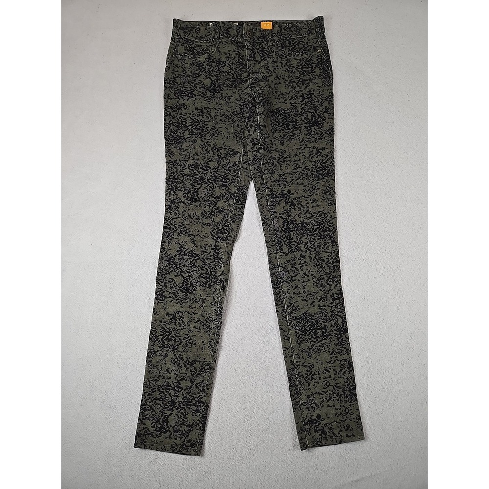 Anthropologie Pilcro and the Letterpress no 25 Serif Damask‎ Corduroy Pants